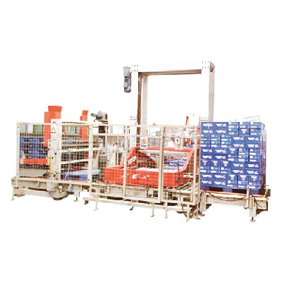 Hy-120l low bed automatic palletizer