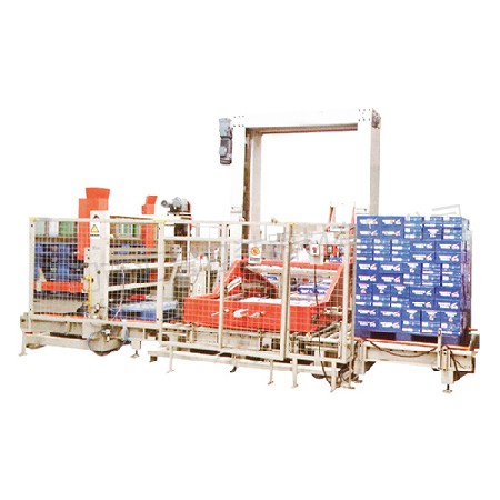 Hy-120l low bed automatic palletizer